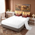 thumbnail image 4 of Erosebridal 3D Horse Twin Bedding Sets, Red Blossoms Bedding Comforter Set, 4 of 6