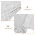 thumbnail image 5 of Dessous de Verre Sets de Table 4 Pcs Polyester Réutilisable Lavable Broderie à Sequins pour Restaurant, 5 of 5