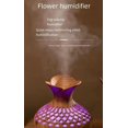 thumbnail image 4 of Parquet Brown Color: Essential Oil Diffuser, Wood Grain Design, LED Light, Vase Shape Aromatherapy Humidifier, 4 of 7