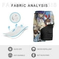 thumbnail image 6 of Genshin Impact Mens Swim Trunks with Compression Liner Board Shorts Quick Dry Swim Shorts Bathing Suits M, 6 of 8