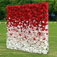 thumbnail image 3 of JLFNYA Flower Wall Panel,1PC Artificial Wall Flower Backdrop,13.7*13.7in Silk Rose Floral Wall Decorative Faux Flower for Photo Background Home Party Wedding Backdrop Decoration, 3 of 4