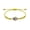 Yellow, variant on Unisex Charming Good Luck Bracelets: 1CT