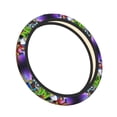 thumbnail image 3 of Ben-10 Steering Wheel Cover Elastic Stretch Breathable Vehicle Steering Wheel Protector Car Interior Accessories, 3 of 8