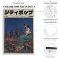 thumbnail image 2 of Aesthetic 90s Vaporwave Print, Retro Anime Wall Decor, Retro Japanese Poster, Vintage Art, Unframed (9x11 Inch), 2 of 4