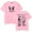 Pink, variant on Bailey Spinn Loser Tour 2025 Merch T-Shirt Women Men Crewneck Casual Short Sleeve Tee