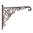 thumbnail image 2 of veasfak Decorative Shelf Bracket Ornate Pattern Cast Iron Angle Wall Brace Bracket L L, 2 of 8