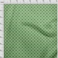 thumbnail image 4 of oneOone Cotton Poplin Twill Light Green Fabric Geometrical Quilting Supplies Print Sewing Fabric By The Yard 56 Inch Wide, 4 of 4