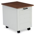 thumbnail image 1 of Portsmouth White Wood Mobile File Cabinet, 1 of 6