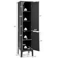 Giantex Standalone High Storage Bathroom for Small Spaces