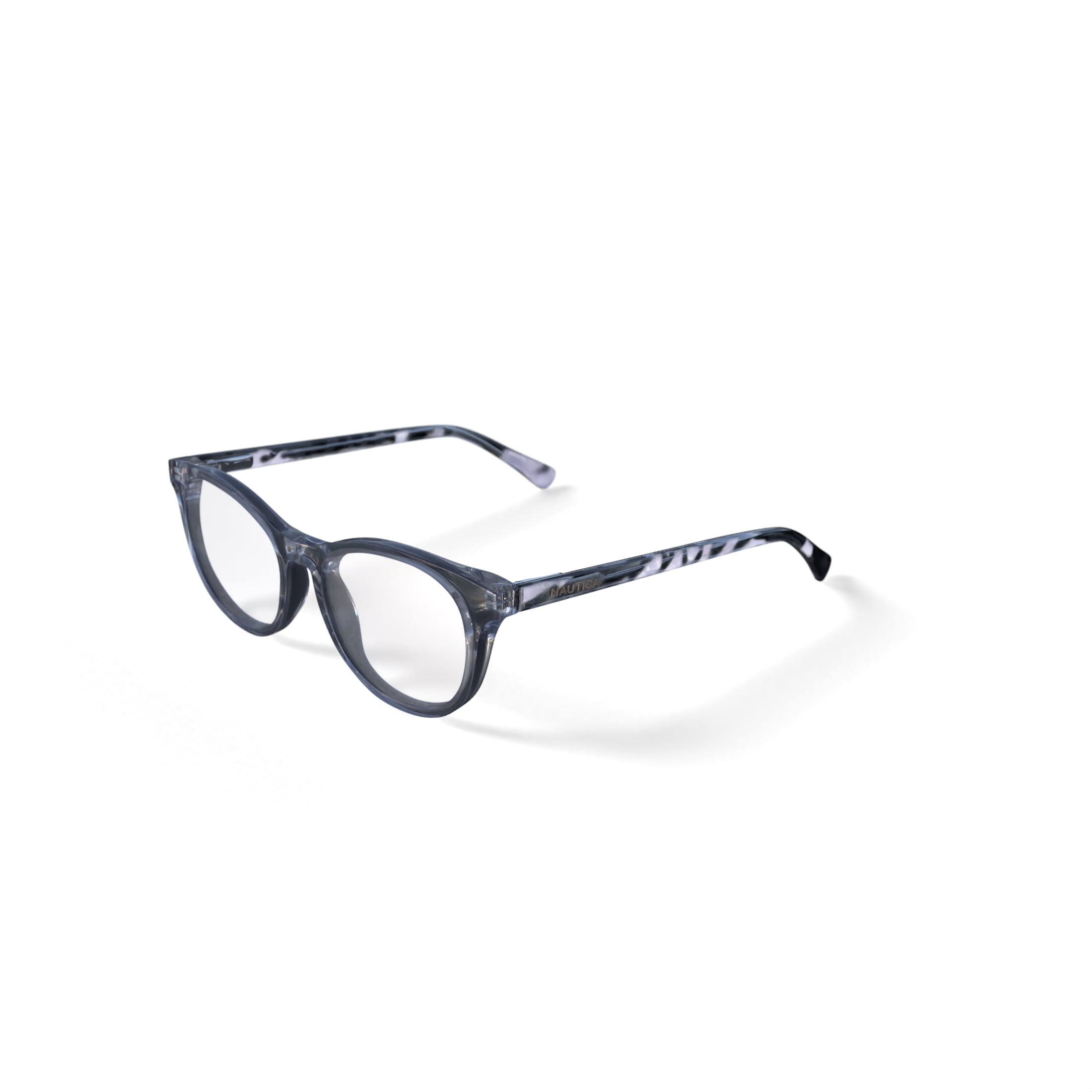 Nautica Youth NGO103 Prescription Eyeglasses with Case, Crystal