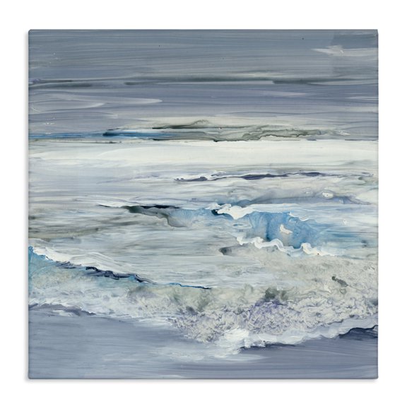 Stupell Industries Contemporary Abstract Folded Wave Ripples Canvas Art, 17 x 17, by Lera