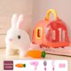 thumbnail image 3 of Electric Children's Pet Toy Plush Bunny Children's Simulation Girl Toy Electric Walking Cute Doll Dog Children Accompany Toy Holiday Gift, 3 of 5