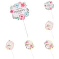 thumbnail image 3 of Mothers Day Gifts Clearance! 12Pcs Happy Mother'S Day Cake Toppers Flower Heart Paper Cake Picks Cake Decoration for Birthday Mother'S Day, 3 of 9