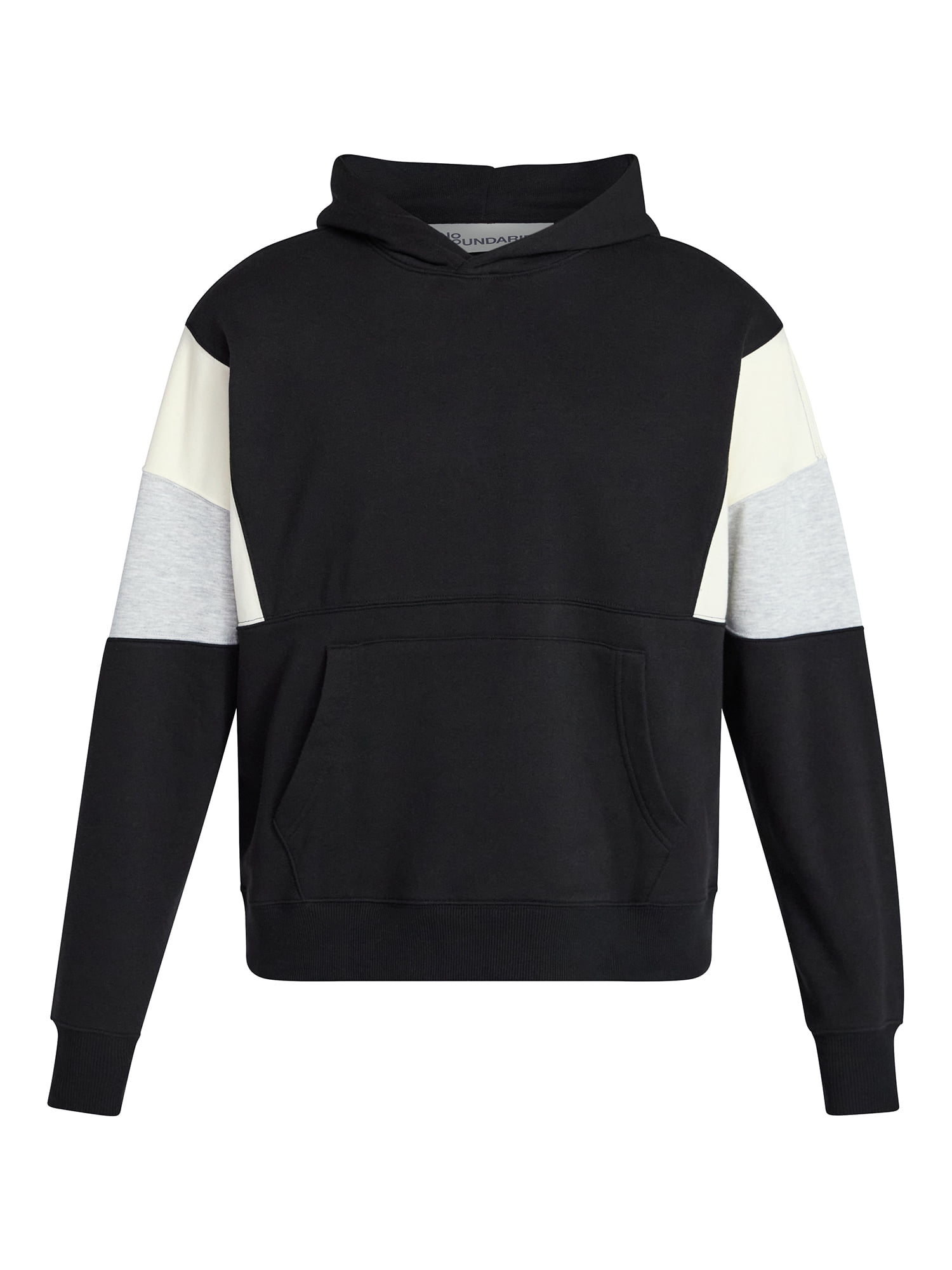 No Boundaries Colorblock Fleece Hoodie, Men's XS-5XL