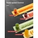 thumbnail image 5 of Juicer Machines, Extractor Juilist de boca ancha de 3 pulgadas de potencia máxima de 800 W, para verduras y frutas con ajuste de 3 velocidades, motor de 400 W, fácil de limpiar, rojo, 5 of 5