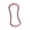 A002- Pink, variant on Pilates Equipment, Magic Circle Pilates Ring, Leg Workout Equipment for Home, Core Exercise Equipment, 1Pc 9X5X3 Inch Curved Textured Pink Pilates Ring for Full Body Targeted