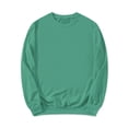 thumbnail image 5 of Lars Amadeus Men's Casual Long Sleeve Solid Color Basic Round Neck Pullover Sweatshirt, 5 of 6