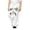 White, variant on Y2k Baggy Sweatpants Boy and Girls Gothic Graphic Elastic Waist Wide Leg Track Pants Drawstring Athletic Joggers with Pockets