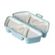thumbnail image 1 of Molde portátil para lonchera de onigiri | Máquina plegable para hacer sushi de arroz | Moldes antiadherentes para onigiri con capacidad para 6 bolas de arroz | Fácil de limpiar y apto para, 1 of 1