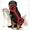 thumbnail image 5 of Tuffy Ultimate Tug-O-War Red Paw Durable Plush Squeaky Dog Toy, 5 of 8