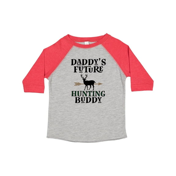 Inktastic Daddy Future Hunting Buddy Boys or Girls Toddler T-Shirt