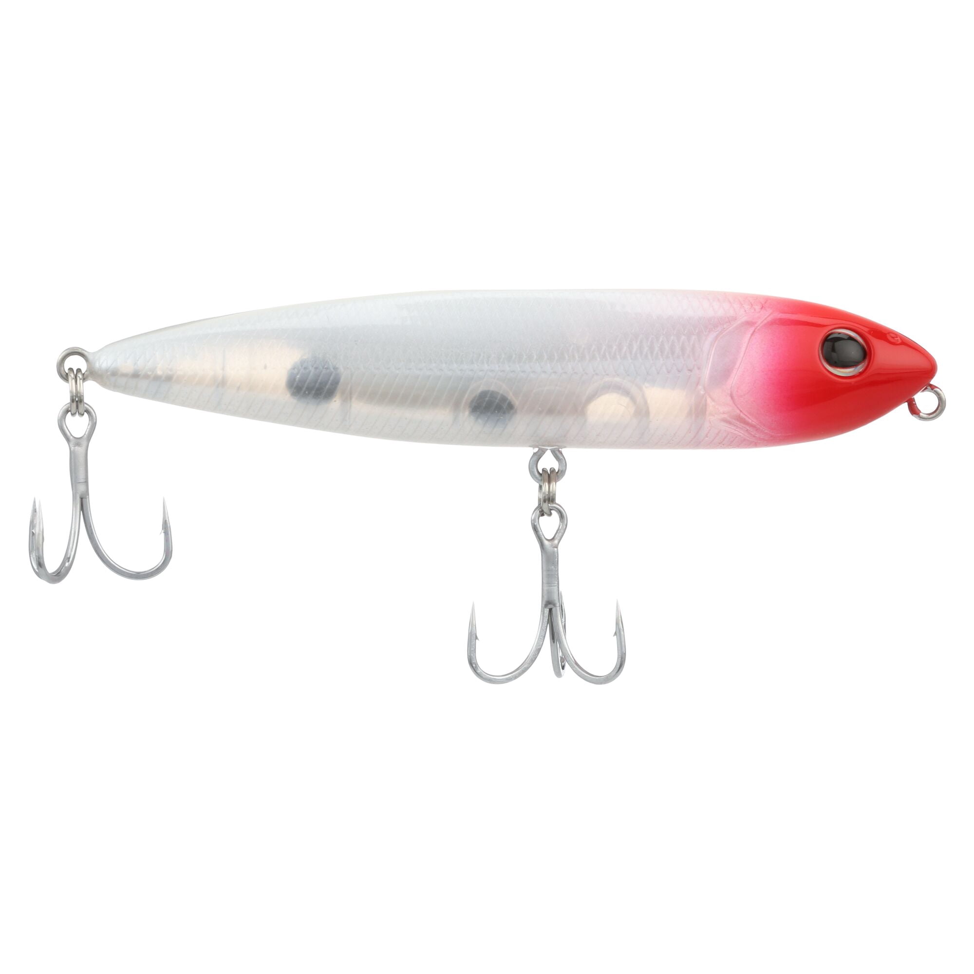 Berkley J-Walker 90 Saltwater, 3.5 in, Topwater Baits, Red Head (1 Count)