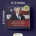 thumbnail image 6 of 2 Pack of Talking Trump Birthday Card - Wishes You A Happy Birthday in Donald Trump's Real Voice - A Personal Birthday Greeting from The President of The United States Set of Two - Includes Envelope, 6 of 7