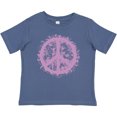 thumbnail image 3 of Inktastic Purple Peace Girls Baby T-Shirt, 3 of 5
