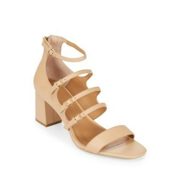 Caz Open-Toe Leather Sandals