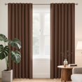 thumbnail image 1 of Cortinas Joydeco Térmicas Aislantes Opacas W132 x L228cm Marrón, 1 of 9