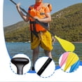 thumbnail image 6 of lacooooppia Kids Paddle Telescopic Kayak Paddle Rowing Oar for Boys Girls Adjustable Aluminum Alloy Standup Paddle Board Accessory with Comfortable Grip Suitable for Surfing Boating Yellow, 6 of 8