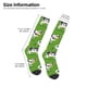 thumbnail image 2 of Fotbe Cows With Calfs Green Calcetas Divertidas Estampadas para Hombre y Mujer, Calcetas de Algodón hasta la Rodilla para Caminar, Correr, Enfermería y Embarazo, 2 of 6