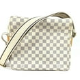 thumbnail image 1 of Pre-Owned LOUIS VUITTON N51189 Damier Azur Naviglio Shoulder Bag in Canvas, Unisex,... (Good), 1 of 18