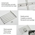 thumbnail image 3 of Wall-mounted drying rack clothes drying rack retractable wall-mounted drying rack folding stainless steel space saving, 3 of 5