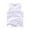 White, variant on Toddler Baby Boys Girls Solid Tank Tops T-Shirts Undershirts Cotton Summer Sleeveless Vest Basic Shirts White for 18-24 Months