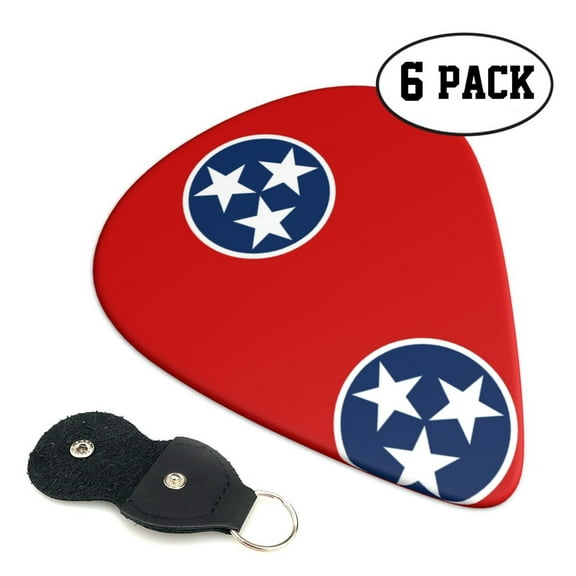 Tennessee Flag Guitar Picks for Guitar Bass Music Instruments Women Men Guitar Picks