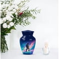 thumbnail image 7 of Fire Fighter Little Urn For Ash For Women, Adult Urn For Human Ashes Women, Small Urns For Human Ashes Keepsake Dad, Blue Mini Cremation Urns For Male And Female, 3 Inch, 7 of 7