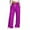 Purple, variant on Women's Wide Leg Sweatpants Trendy Drawstring Baggy Sweatpants High Waisted Casual Trousers Jogger Pant Sweatpants Women Trousers S-18 Hot Pink-A 3XL