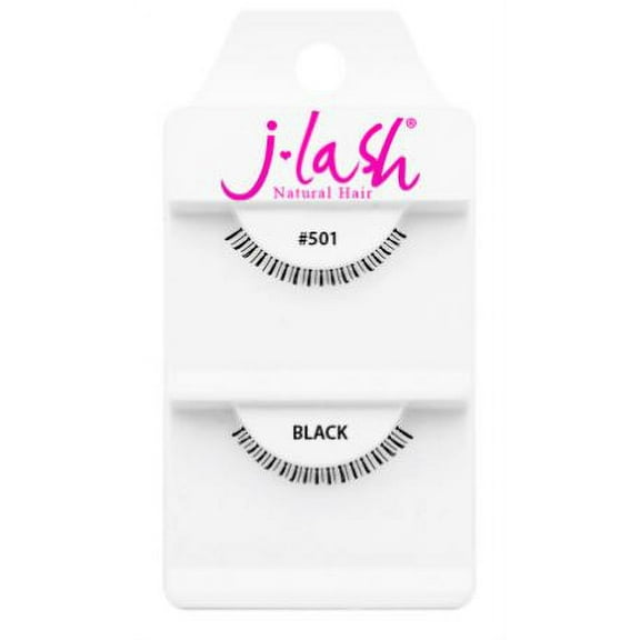 J Lash Daily Eyelashes - #501 Black