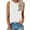 White, variant on Xysaqa Womens Crew Neck Tank Tops Summer Sleeveless Solid Color Basic T-Shirts Casual Loose Fit Workout Top Blouse (S-2XL) White