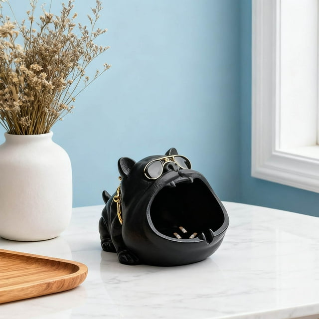 BKER Modern Ashtray Desktop Ornament For Home And With Elegant Design And Material For A Sophisticated