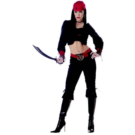 Gothic Pirate Lady Adult Costume