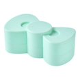 thumbnail image 4 of Honganda Earring Storage Box Bow-Shaped Holder Rotary Necklace Container, 4 of 5