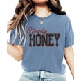 thumbnail image 2 of Howdy Honey Shirt for Women Country Western Cowgirl Rodeo Concert Nashville Graphic Tee Blue Jean Shirt Adult 2XL, 2 of 7