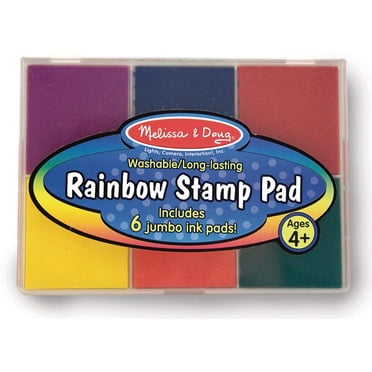 Deluxe Happy Handle Set Di Timbri In Legno Con 10 Disegni + Mini-Pad Melissa & Doug Scratch Art In Omaggio - 3