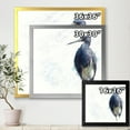 thumbnail image 4 of Designart 'Tricolored Heron Bird On White' Farmhouse Framed Art Print, 4 of 4
