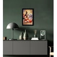 thumbnail image 5 of IBA Indianbeautifulart Lord Shiva Picture Frame Religious Poster Black Wall Frame Deity Photo Frame Wall Decor&nbsp;For Home/ Office/ Temple-6 x 8 Inches, 5 of 7