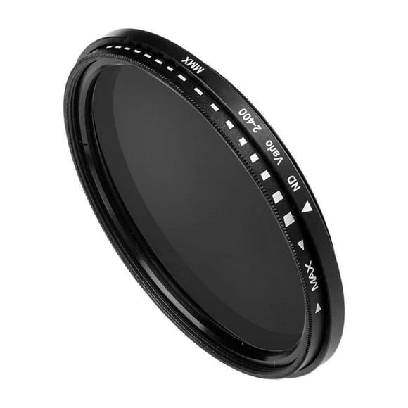 pitrice ND2 à ND400 Dégradé Mince Réglable 55mm 58mm 62mm Neutre Réglable Neutre Variable Réglable ND Filtre Optique Verre 52mm