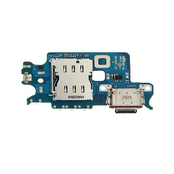 Replacement Charging Charge Port Board With Sim Card Reader For Samsung Galaxy S22 5G (SM-S901U) North American Version