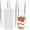 100 cups + 100 lids + 100 spoons, variant on Zezzxu 50 Pack 5 oz Plastic Dessert Cups with Lids and Spoons, Banana Pudding Cups with Lids Mini Dessert Shooters for Party Individual Yogurt Parfait Jello Fruit Trifle